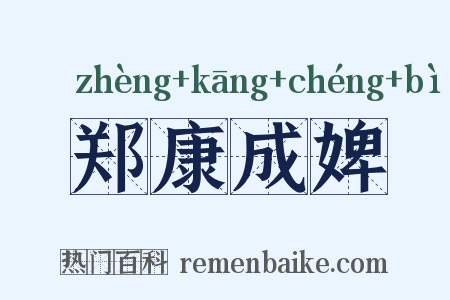郑康成婢是什么意思的图片